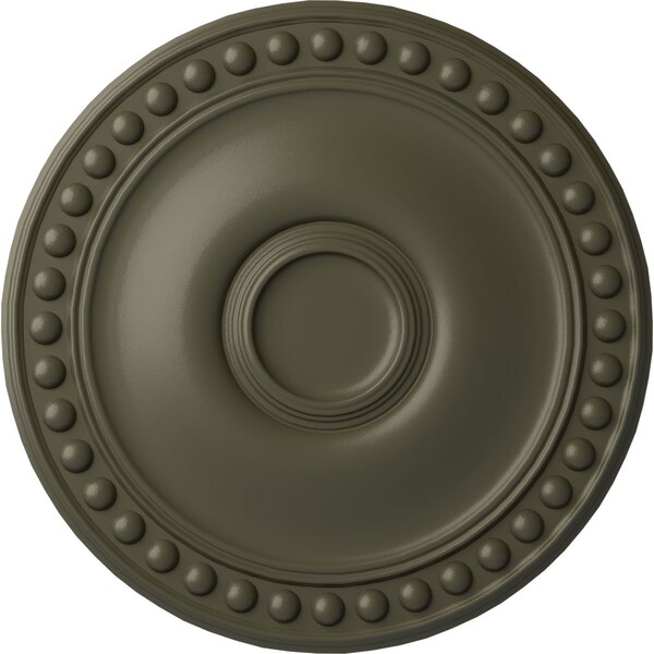 Ekena Millwork Foster Ceiling Medallion (Fits Canopies up to 5 5/8"), Hand-Painted Witch Hazel, 19 1/8"OD x 1"P CM19FOWHF - main
